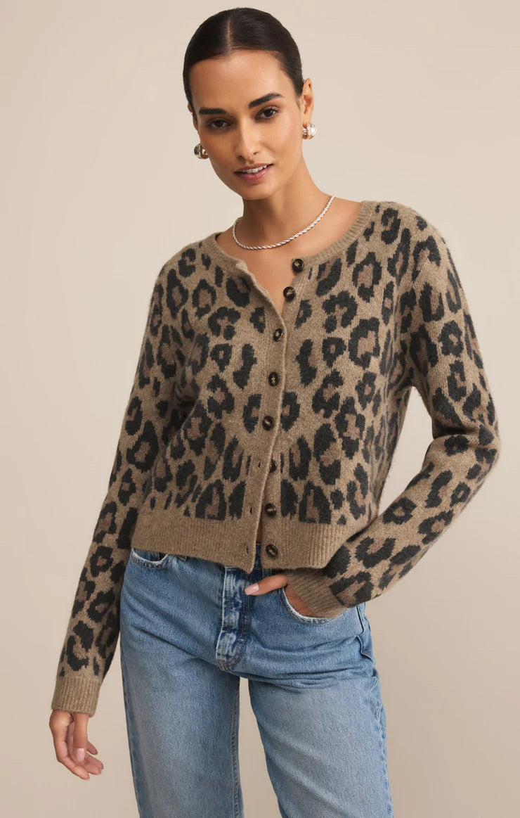 Outlook Leopard Cardigan